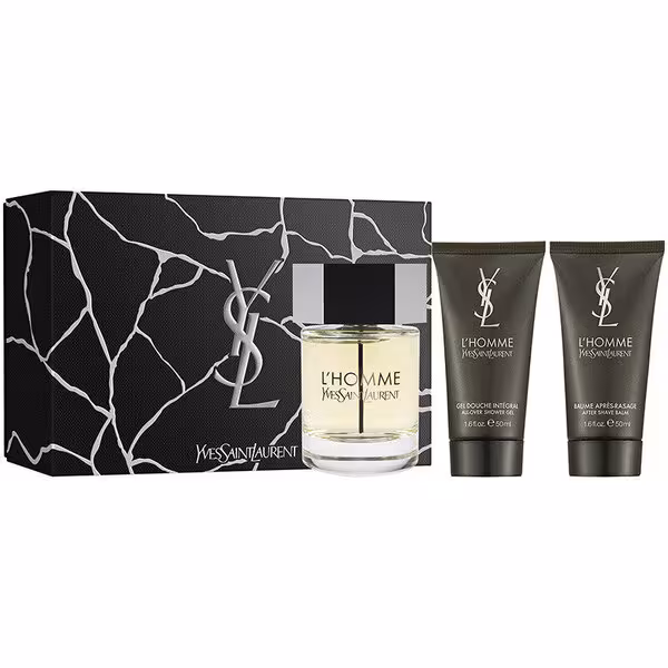 Yves Saint Laurent La Nuit De L`Homme - EDT 100 ml + sprchový gél 2 x 50 ml