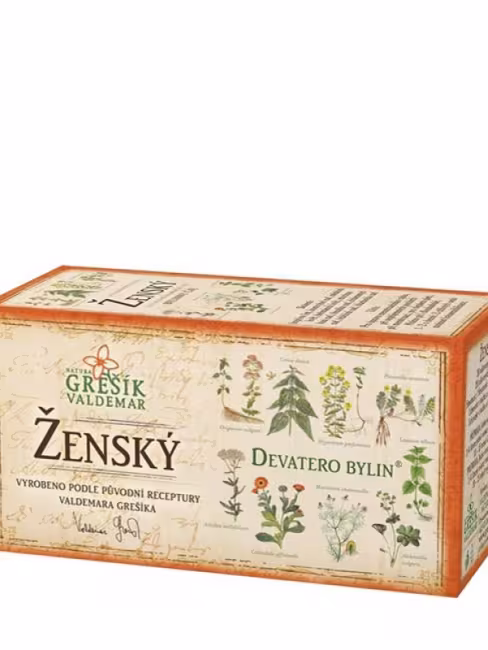 Ženský čaj GREŠÍK 20x1 g