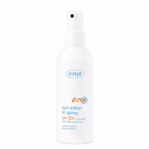Ziaja Hydratačné mlieko na opaľovanie v spreji SPF 50+ (Sun Lotion In Spray) 170 ml