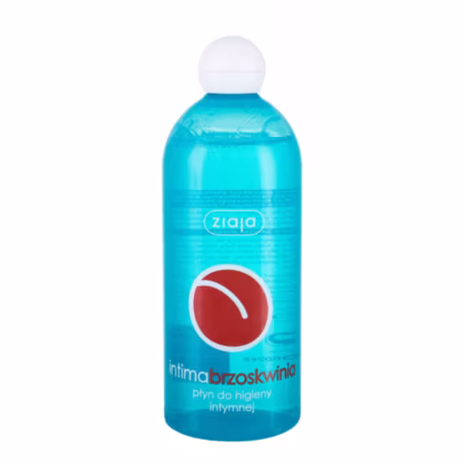 ZIAJA Intima gél na intímnu hygienu broskyňa 500 ml