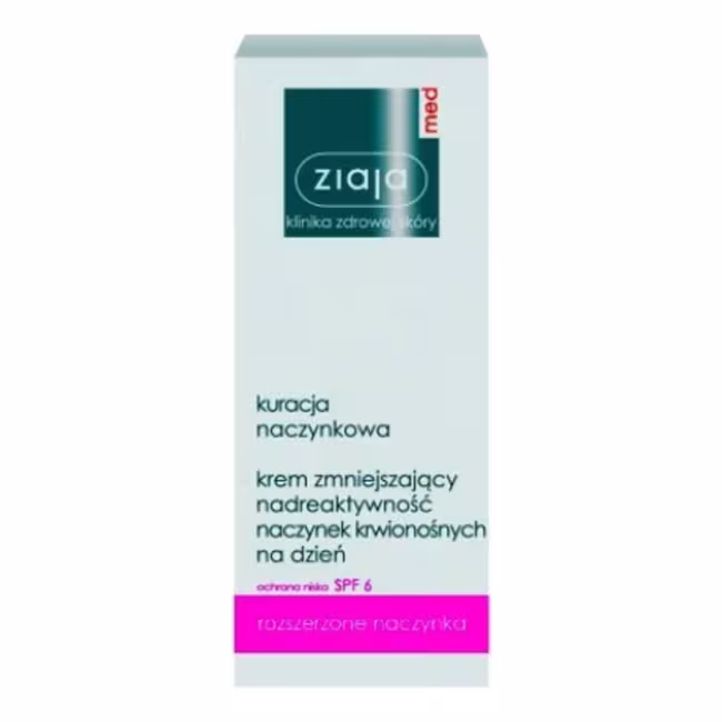 ZIAJA Med capillary treatment denný pleťový krém SPF 6 50 ml