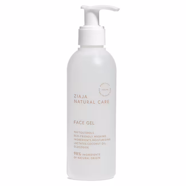 ZIAJA Natural Care Umývací gél na tvár 190 ml