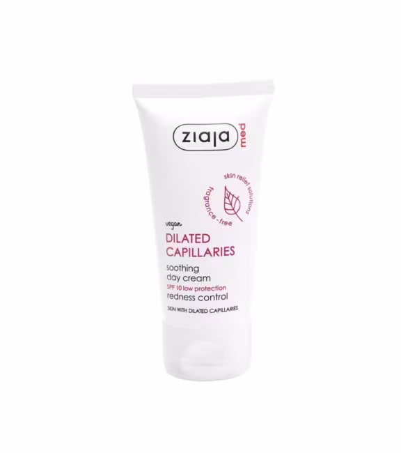 Ziaja Pleťový krém SPF 10 Dilated Capillaries Soothing Day Cream 50 ml