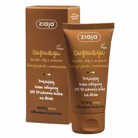Ziaja Samoopaľovací denný krém SPF 10 Cupuacu 50 ml