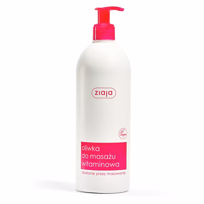 ZIAJA Vitamínový masážny olej 500 ml