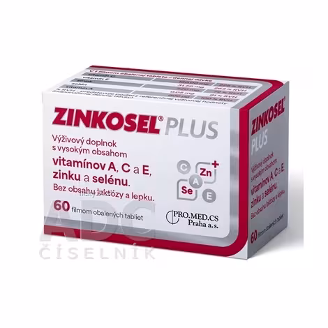 ZINKOSEL PLUS 60ks