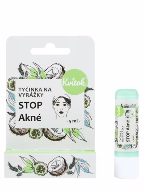 SOS Zinková tyčinka na vyrážky/herpesy KVITOK 5 ml