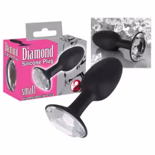 You2Toys - Diamond - silikónová análna zátka (malá)