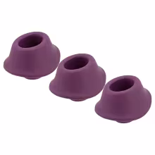 Womanizer Classic M - náhradné sacie nadstavce - fialová - sada 3 ks