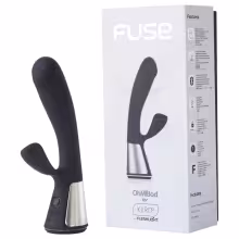 Fleshlight OhMiBod Kiiroo - vibrátor s klitorisovým ramienkom ovládaný aplikáciou (čierny)