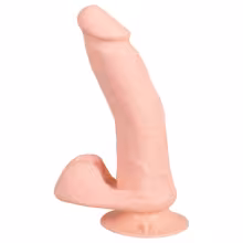 Nature Skin - vibrátor na diaľkové ovládanie - realistický - telová farba