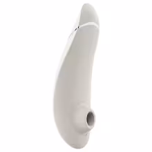 Womanizer Premium 2 - stimulátor klitorisu na vlny vzduchu - biely