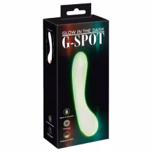 You2Toys - vibrátor na G-bod - svietiaci v tme - biely
