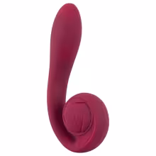 You2Toys Rosenrot - akumulátorový, vodotesný vibrátor na bod G (červený)