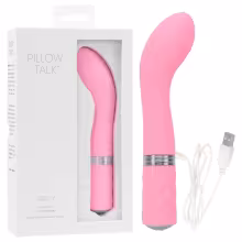 Pillow Talk Sassy - akumulátorový vibrátor na bod G (ružový)