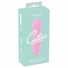 You2Toys - Cuties Mini Rose - akumulátorový, vlnitý vibrátor (ružový)