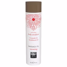 HOT - Shiatsu Warming - masážny olej - koriander-santalové drevo 100 ml
