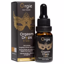 Orgie Orgasm Drops Vibe - brnivý intímny gél pre ženy (15 ml)
