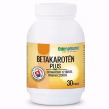 EDENPHARMA Betakarotén plus 30 kapsúl