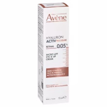 AVENE Hyaluron activ procedure krém na oči a pery micro-lift s retinalom 0,05 % 15 ml