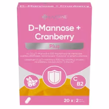 LIVSANE D-mannose + cranberry plus 1 x 20 tabliet