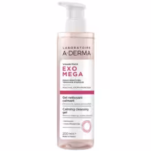 A-DERMA Exomega upokojujúci čistiaci gél 200 ml