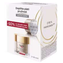 EUCERIN Hyaluron-fil.+elasticity nočný krém výhodné balenie 2 x 50 ml set