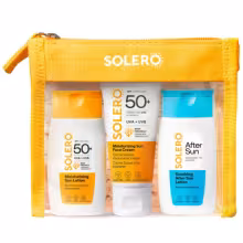 SOLERO Cestovné balenie SPF50 set
