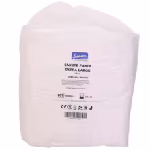 SANETE Pants nohavičky plienkové inkontinenčné XL, savosť 1350 ml obvod pása 120-170 cm 10 ks