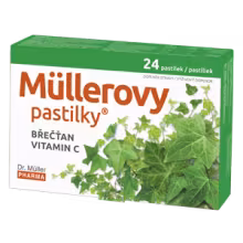 Dr. Müller Müllerovy pastilky s břečťanem 24 ks
