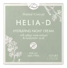 Helia-D Botanic hydratačný nočný krém s tokajským vínnym extraktom 50 ml