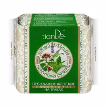 TianDe Dámske bylinné slipové vložky nefritovo sviežosť 20 ks