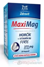 Zdrovit MaxiMag Hořčík 375mg + B6 50 tabliet