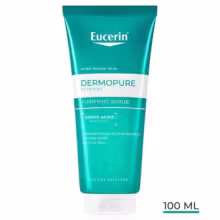 EUCERIN Dermopure clinical čistiaci scrub pleť so sklonom k akné 100 ml