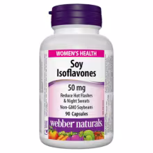 WEBBER NATURALS Sójové Izoflavóny 50 mg 90 kapsúl
