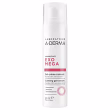 A-DERMA Exomega upokojujúci gél-krém na tvár 40 ml