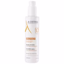 A-DERMA Protect transparentný sprej SPF 50+ 200 ml