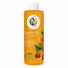 NATURAL Sprchový gél bio mandle 400 ml