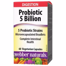 Webber Naturals Probiotic 5 miliárd 60 kapsúl