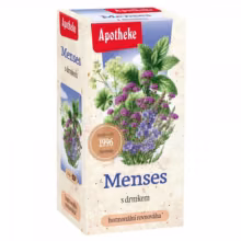 APOTHEKE Čaj na menzes s drmekom bylinná zmes 20 x 1,5 g