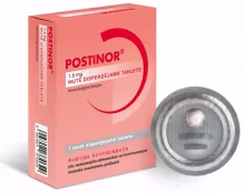 Postinor-1 1,5 mg postkoitálna antikoncepcia 1 tableta