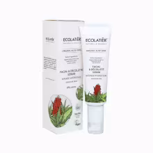 Sérum na tvár a dekolt s intenzívnou hydratáciou Organic Aloe Vera - 50 ml - Ecolatier