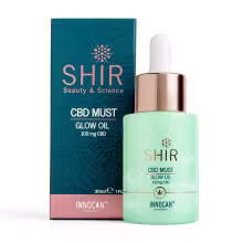 CBD rozjasňujúci pleťový olej 30 ml - SHIR Beauty & Science