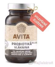 Avita International Probiotika plus Vláknina 60 tabliet
