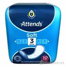 ATTENDS Soft Extra 3, inkontinenčné vložky, 10ks