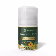 Harmony Herbal Face Cream – upokojujúci a regeneračný krém pre citlivú a problematickú pleť - 50 ml - Herbatica