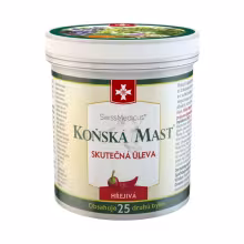 Konská masť hrejivá 250 ml – SwissMedicus
