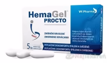 HemaGel PROCTO rektalné čapíky 5 kusov