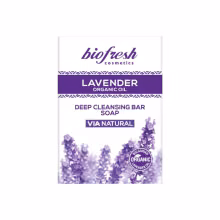 Hĺbkovo čistiace mydlo s organickým levanduľovým olejom Lavender 100 g