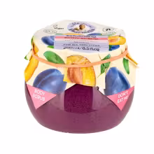 Exfoliačný telový peeling so slivkou - 250 ml - Mama Pharmelia